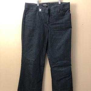 Express Editor Denim Dress pant